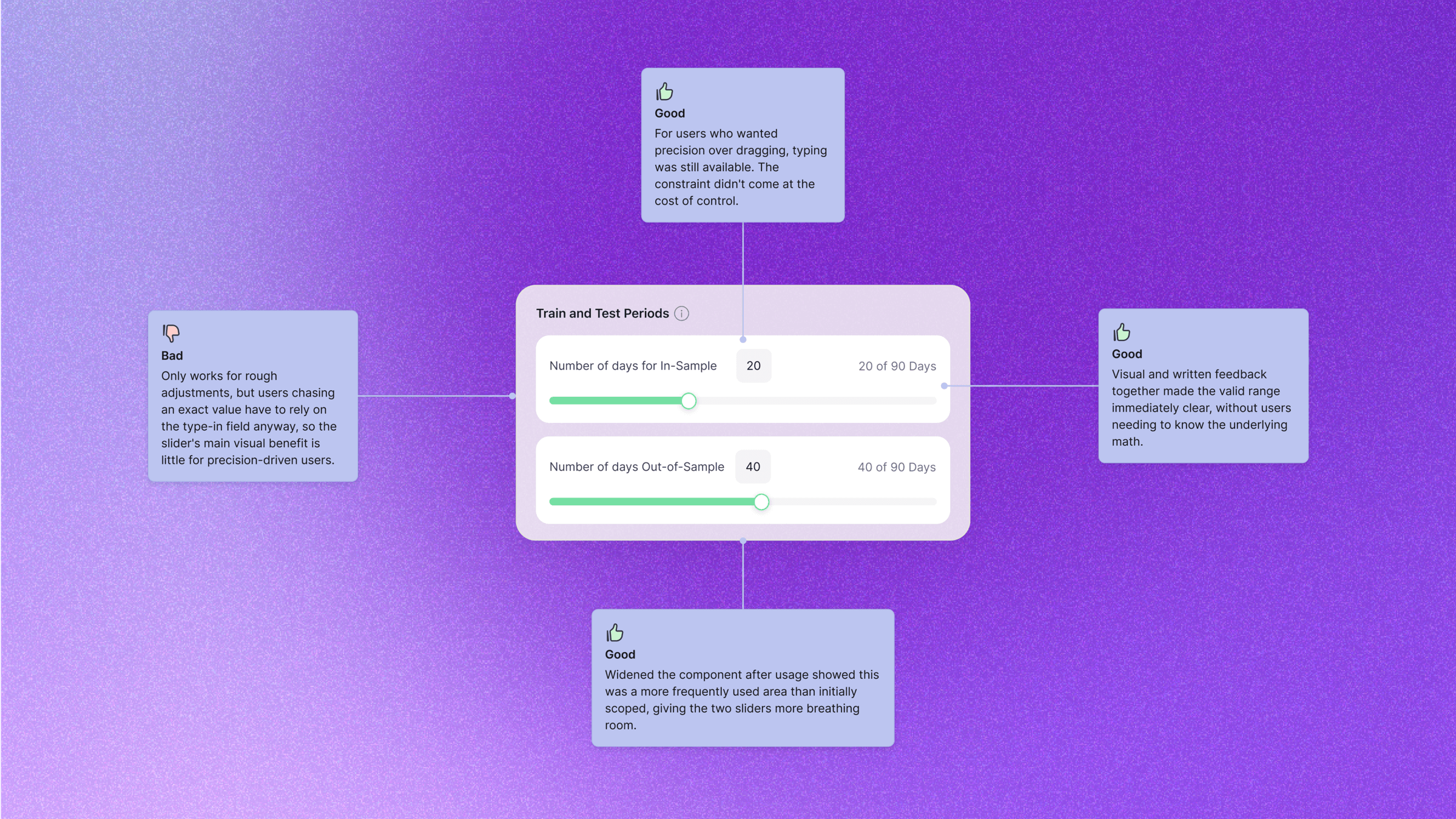 Later version: constrained slider screenshot